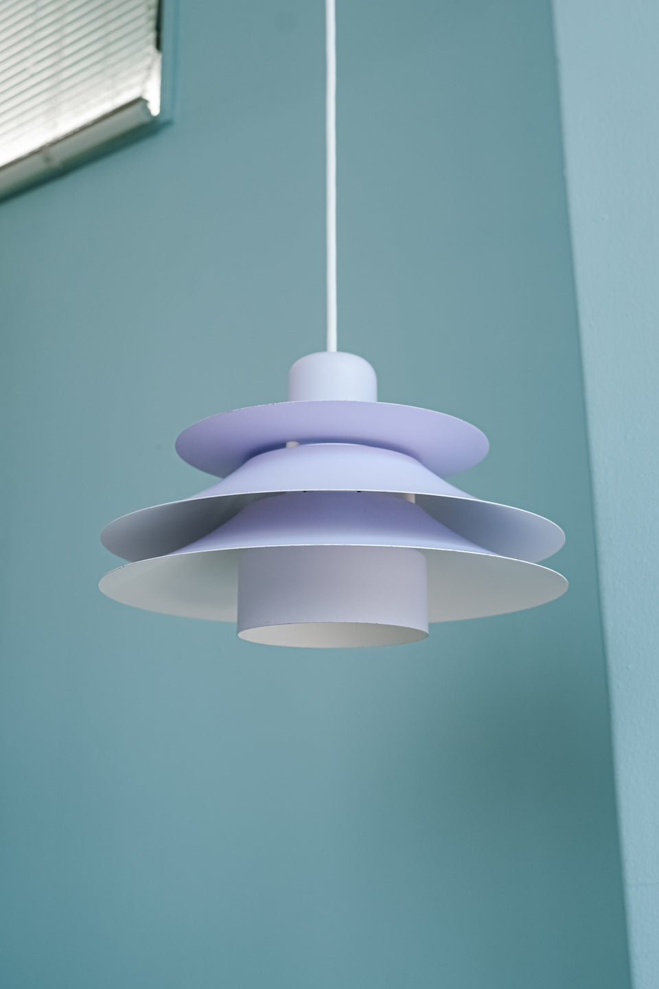 Horn Pendant Light Type753 Purple/デンマークヴィンテージ ホーン ペンダントライト 照明