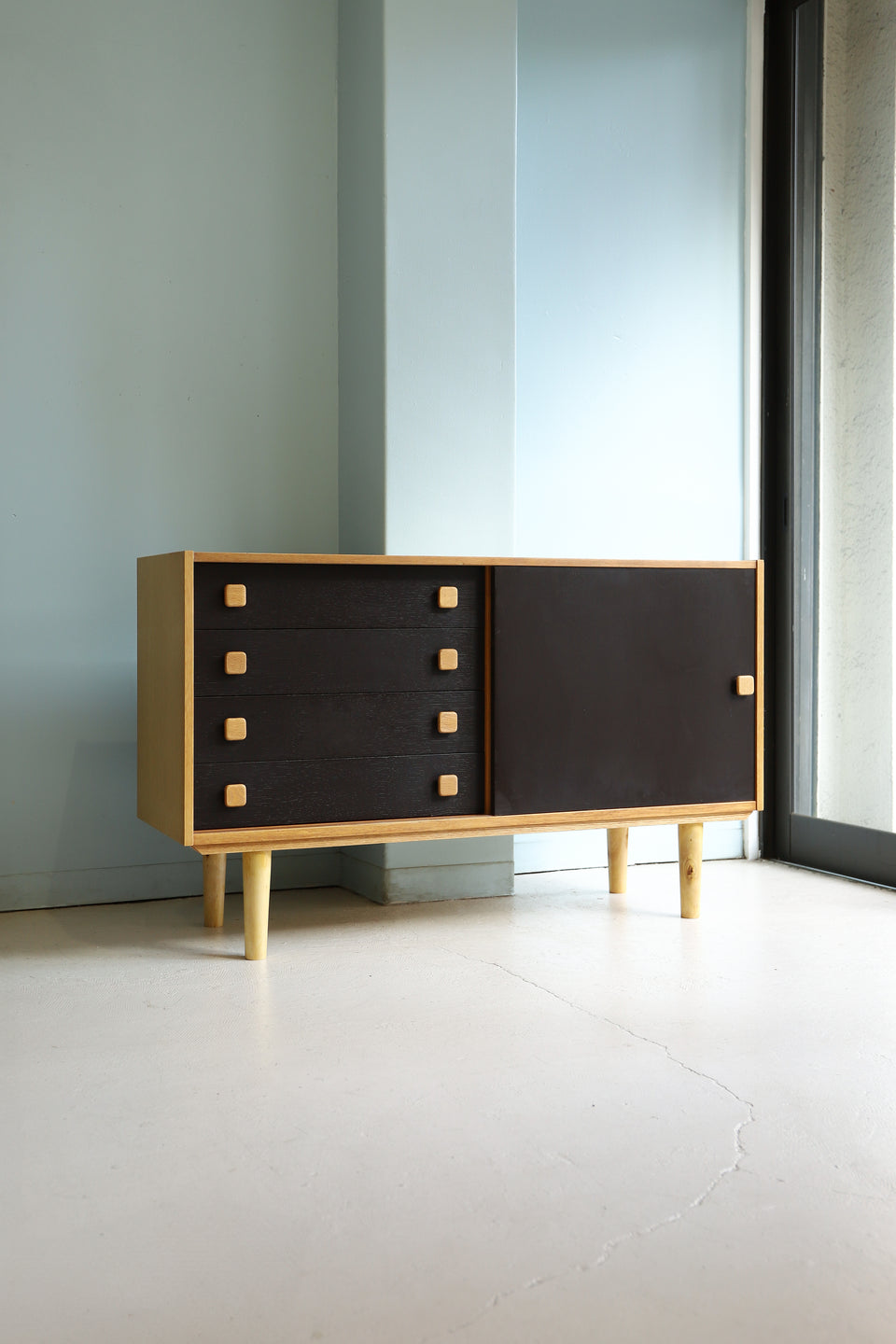 Danish Vintage Side Board Domino Møbler/デンマークヴィンテージ ドミノモブラー サイドボード 収納 北欧家具