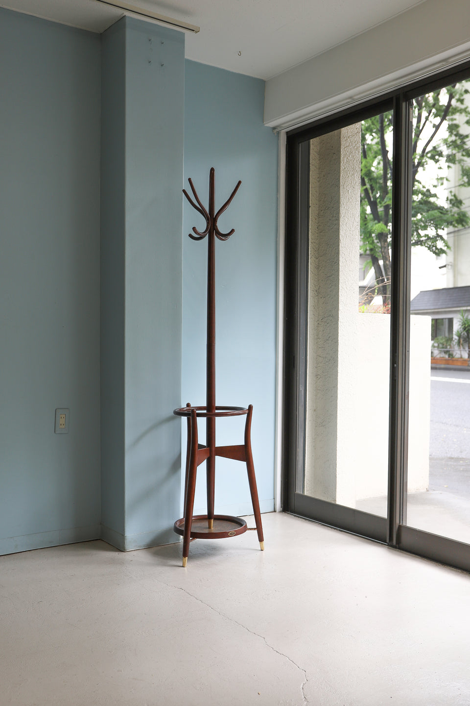 Akita Mokko Hanger Rack Japanese Vintage/秋田木工 ハンガーラック 傘立て ジャパニーズモダン ヴィンテージ