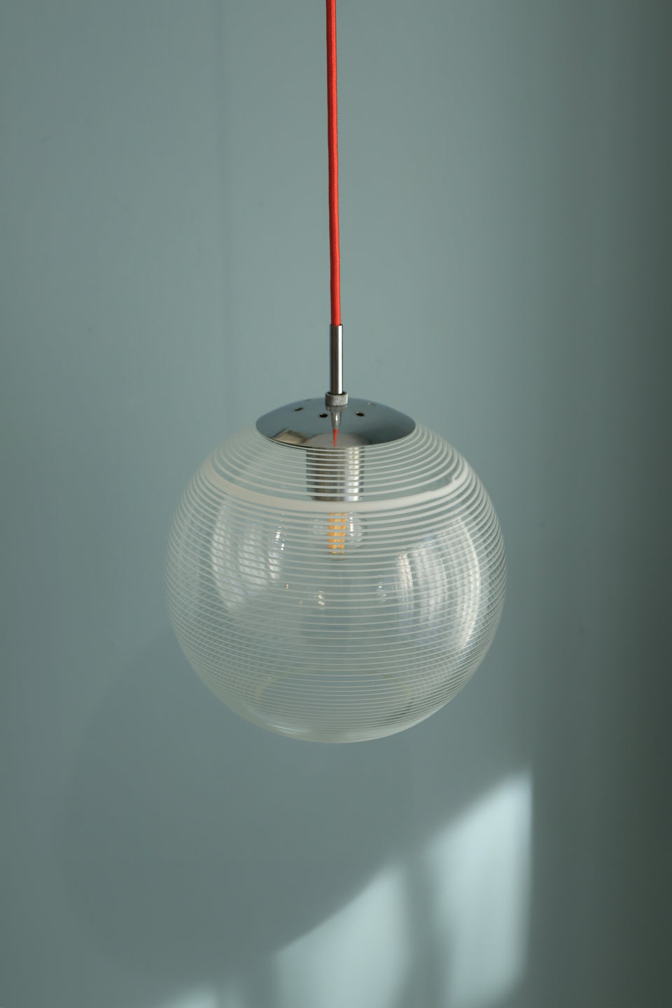 Japanese Vintage Globe Glass Pendant Light/ジャパンヴィンテージ ガラスシェード ペンダントライト レトロモダン
