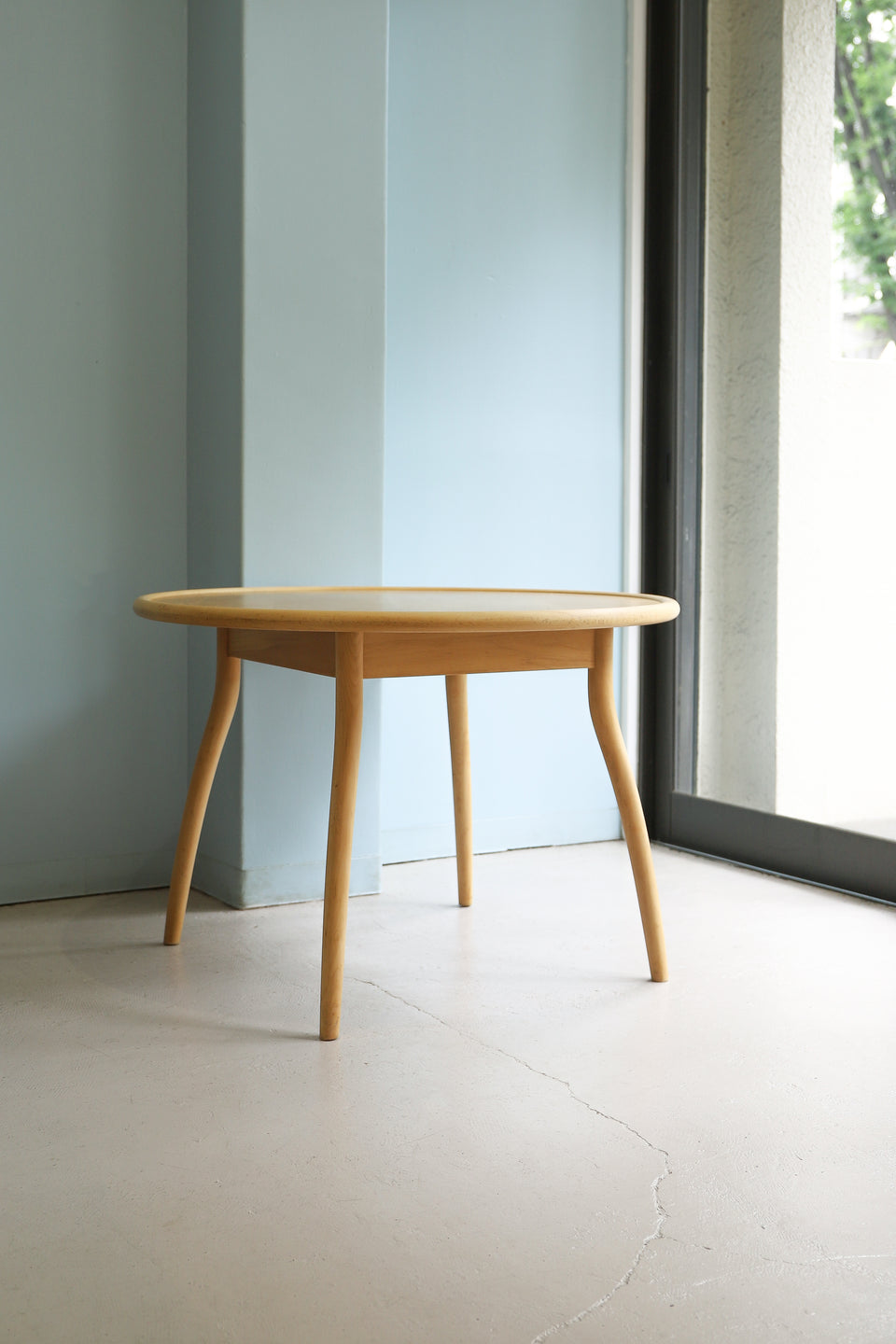 Akita Mokko Round Table Japanese Vintage/秋田木工 ラウンドテーブル 曲木 ジャパニーズモダン ヴィンテージ