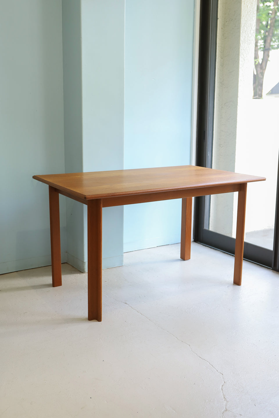 Vintage Dining Table Teakwood Scandinavian Design/ヴィンテージ ダイニングテーブル コンパクト チーク材 北欧デザイン