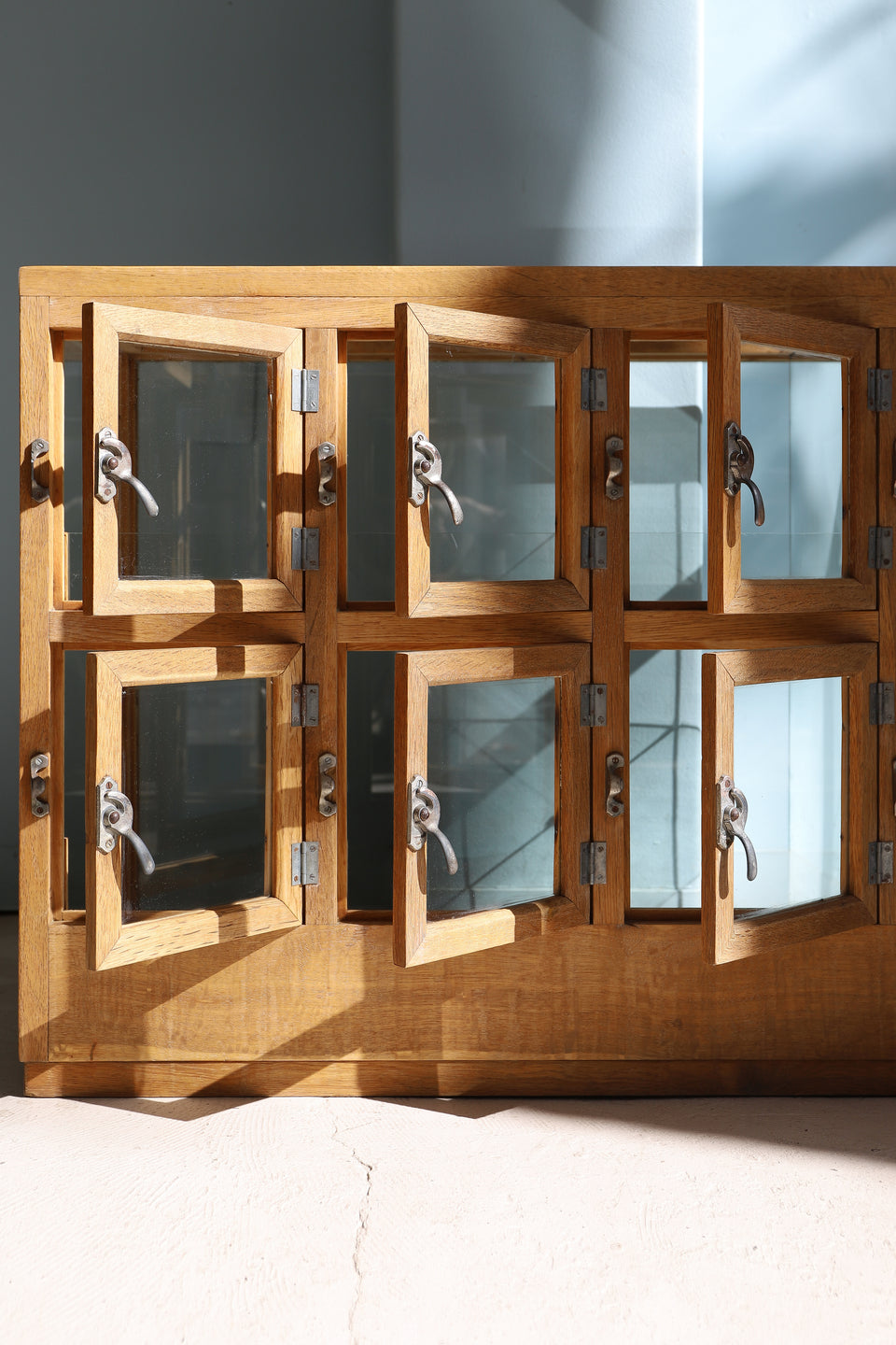 Japanese Vintage Glass Showcase/ジャパンヴィンテージ ガラスショーケース 駄菓子屋 古道具 ディスプレイ