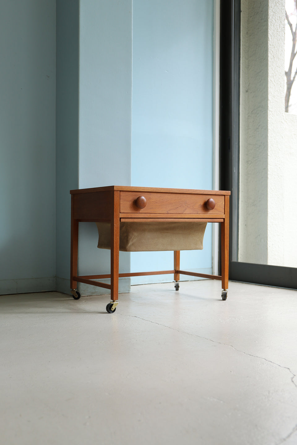 Sewing Trolley Table Wagon Danish Vintage/デンマークヴィンテージ ソーイング トロリー テーブル ワゴン 北欧インテリア