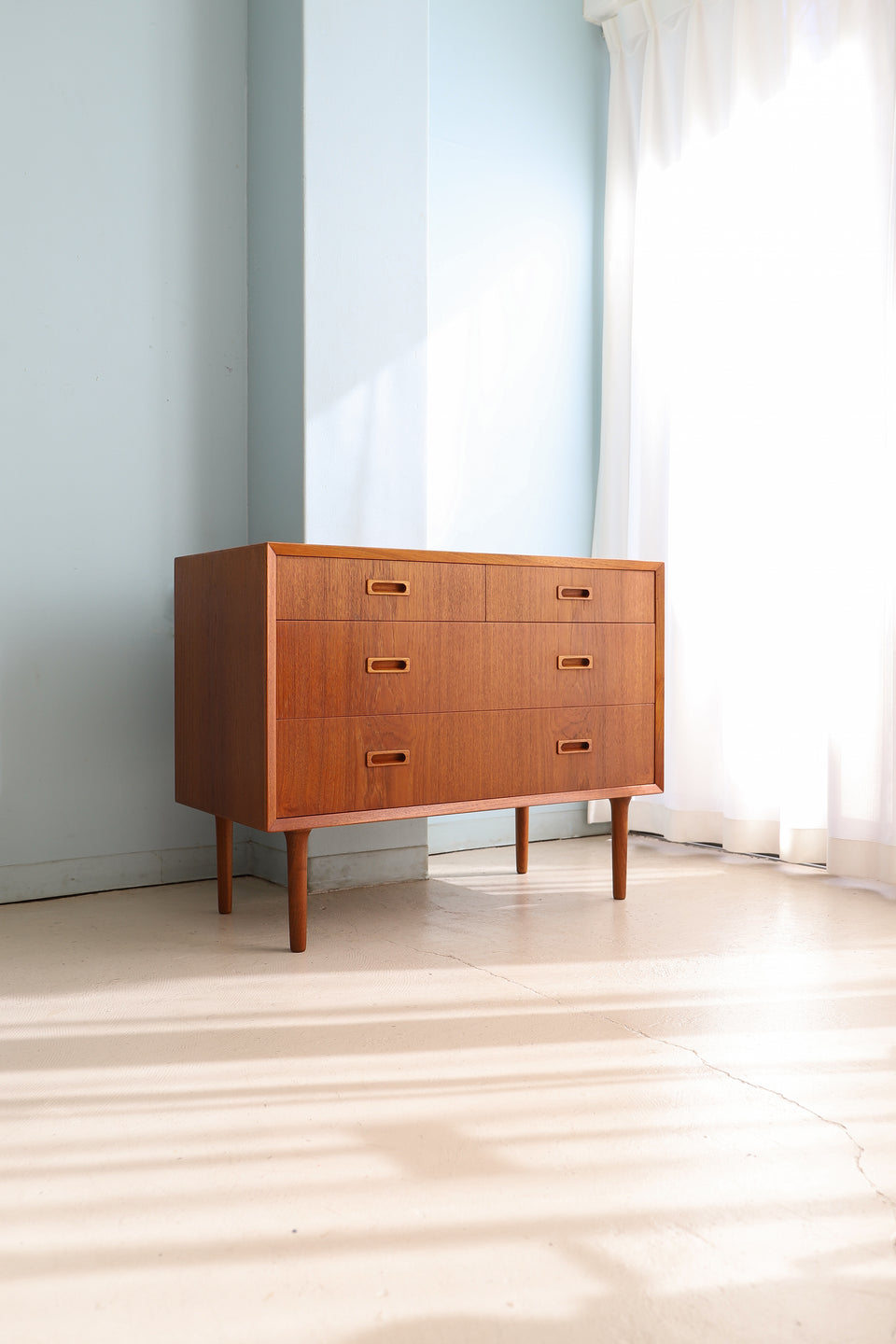 Danish Vintage Lyby Møbler Teakwood Chest/デンマークヴィンテージ チェスト チーク材 北欧家具