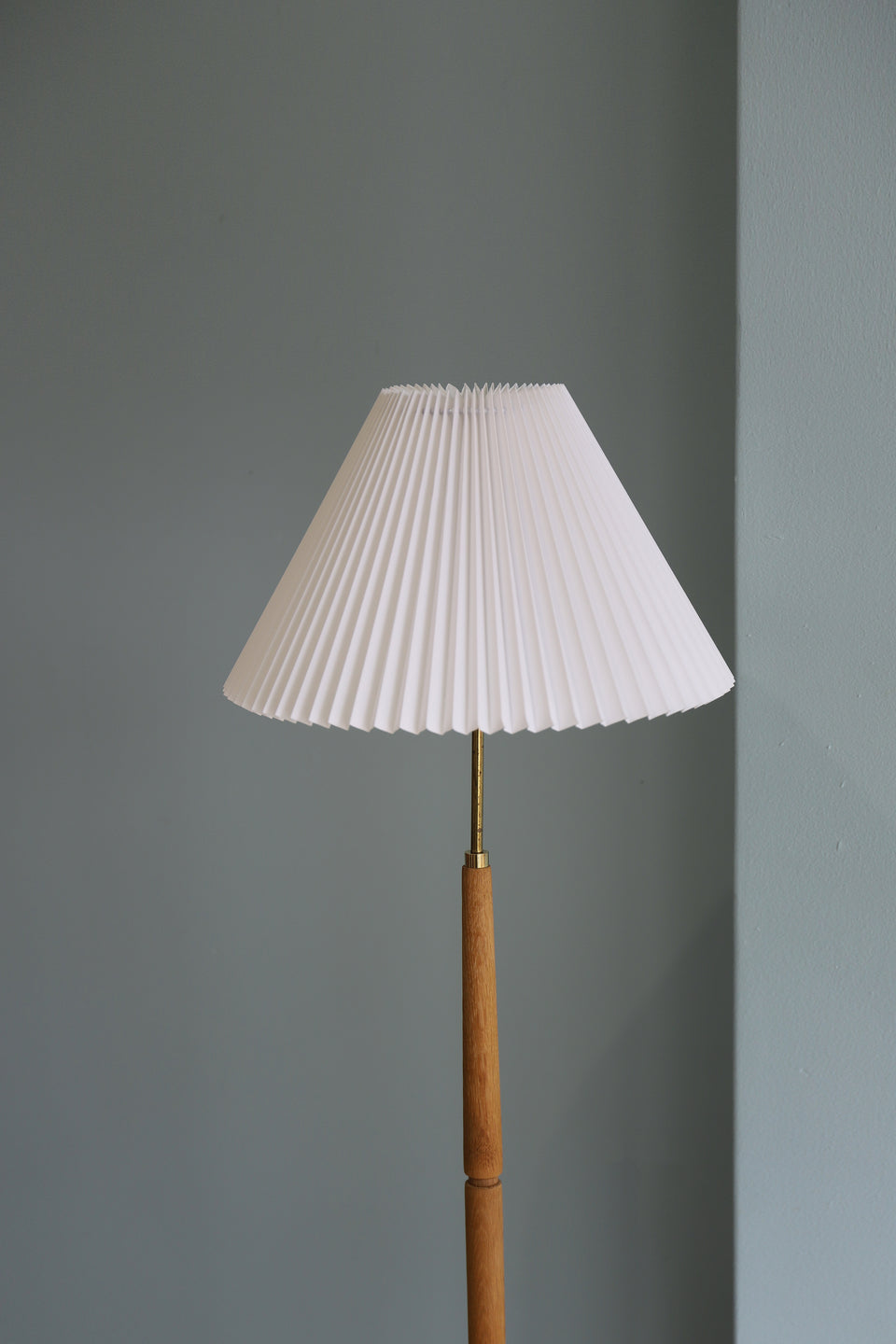 Danish Vintage Floor Stand Oakwood/デンマークヴィンテージ フロアスタンドライト オーク材 間接照明 北欧インテリア