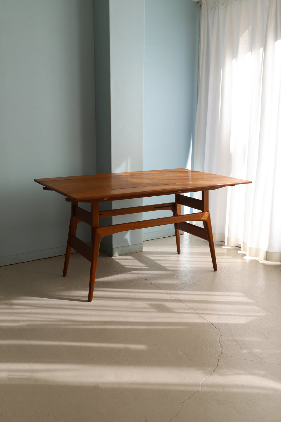 Elevator Extension Table Trioh Møbler Danish Vintage/デンマークヴィンテージ トリオモブラー エレベーター エクステンションテーブル 北欧家具