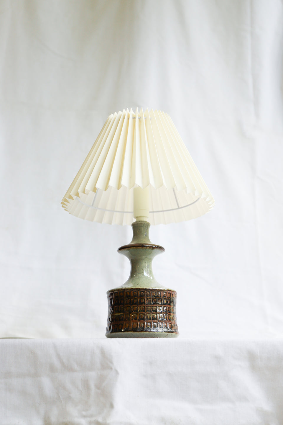 Danish Vintage Knabstrup Keramik Table Lamp/デンマークヴィンテージ テーブルランプ ナブストラップ 間接照明 北欧インテリア