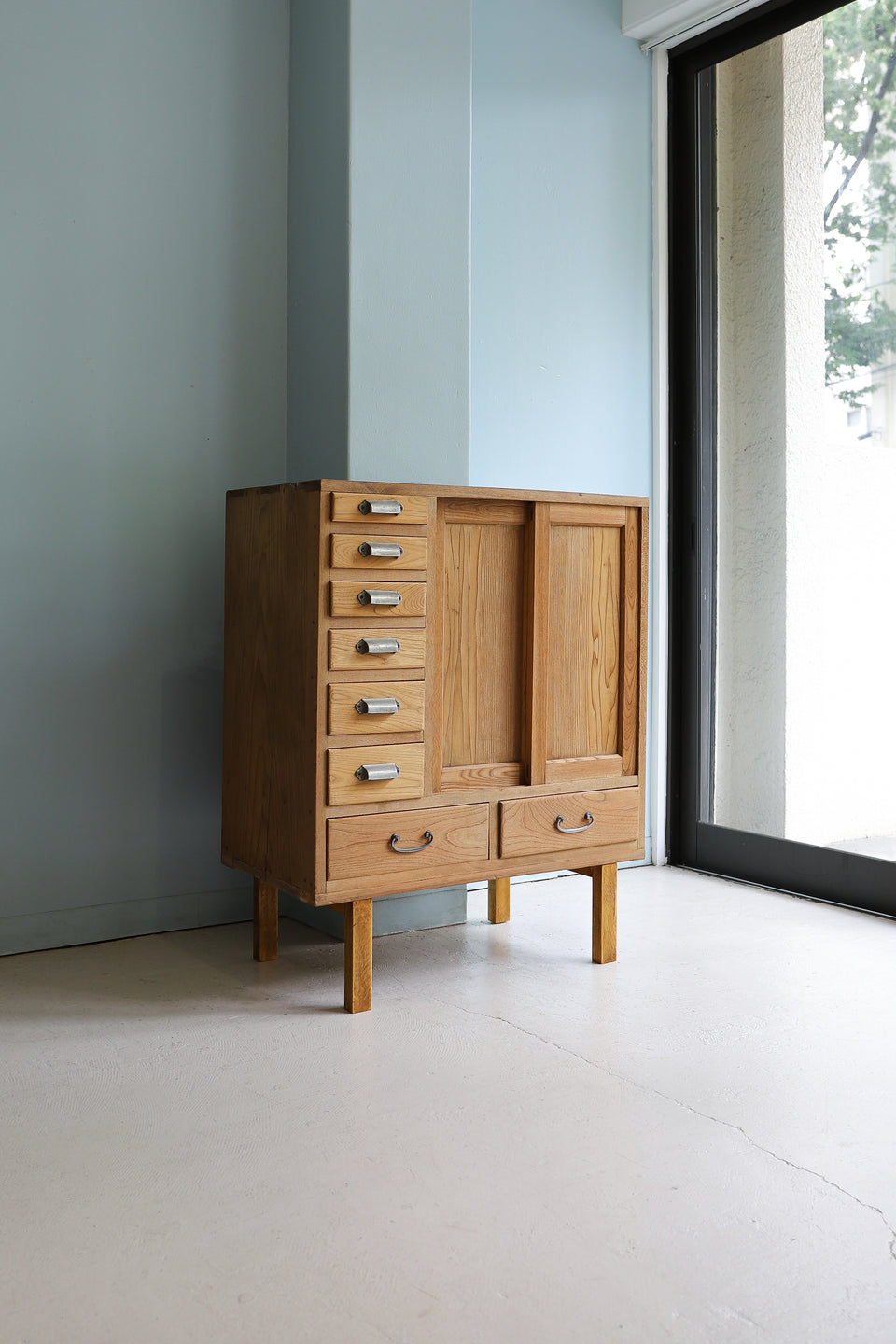 Japanese Vintage Wooden Cabinet Chest/ジャパンヴィンテージ 小引き出し 茶箪笥 収納 レトロ