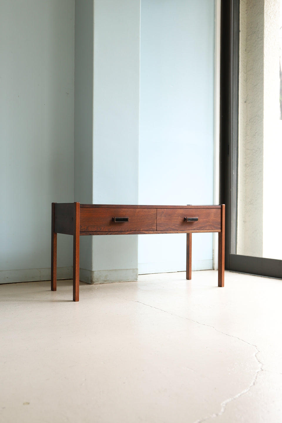 Swedish Vintage Rosewood Low Chest Board/スウェーデンヴィンテージ ローズウッド ローチェストボード テレビ台 北欧家具