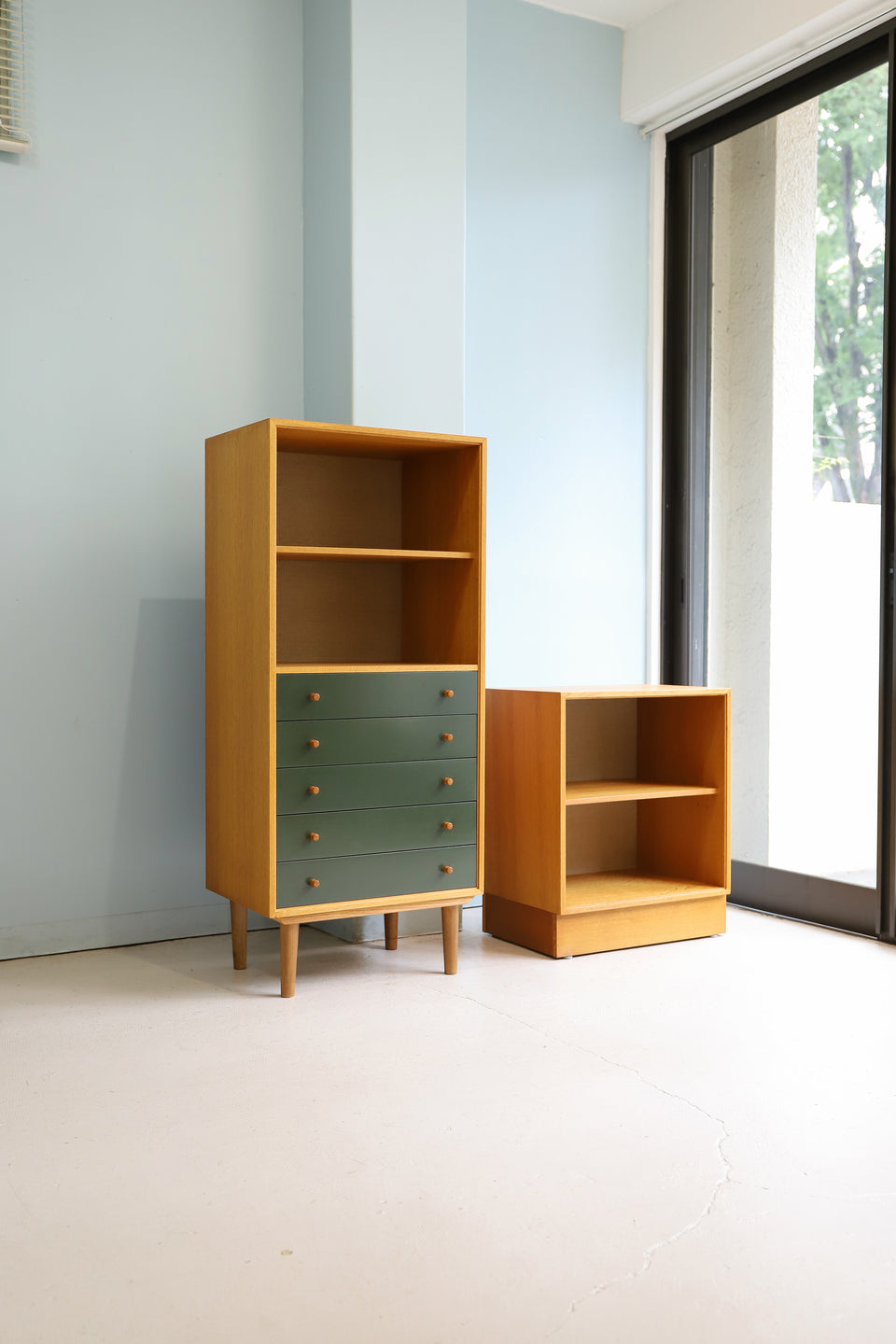HG Møbler Oakwood Bookcase Shelf Danish Vintage/デンマークヴィンテージ ブックケース シェルフ オーク材 収納家具 北欧インテリア