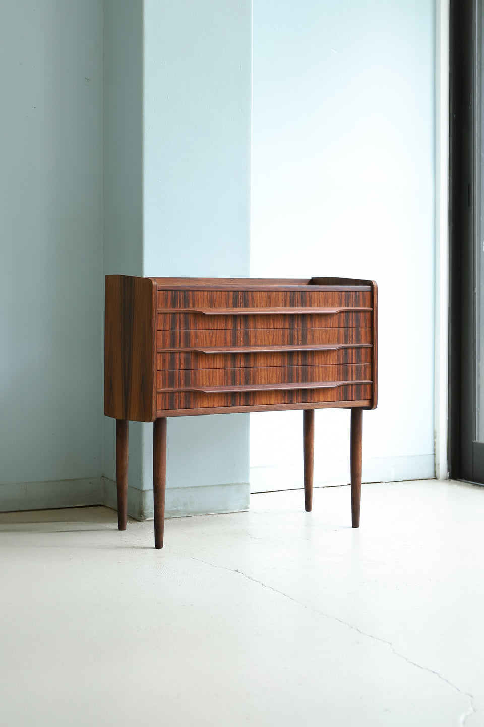 Danish Vintage Rosewood 3drawer Side Chest/デンマークヴィンテージ サイドチェスト 3段 ローズウッド 北欧家具