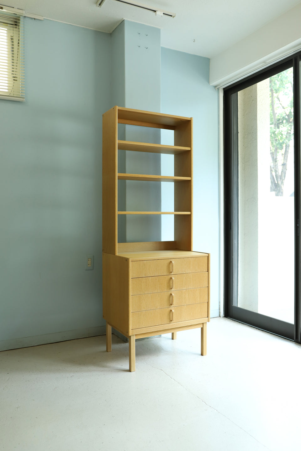 Swedish Vintage Bodafors Bookcase Shelf Oakwood/スウェーデンヴィンテージ ボダフォース ブックケース オーク材
