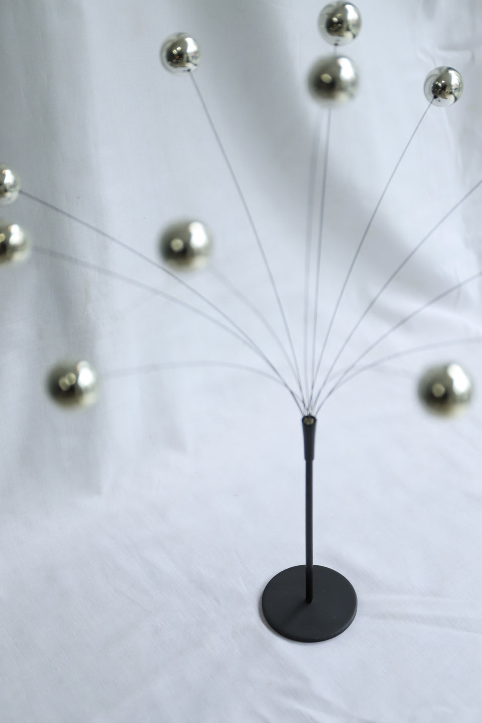 Scandia Design Hellerup Denmark Champagnebrus Kinetic Sculpture/デンマークヴィンテージ キネティックアート オブジェ