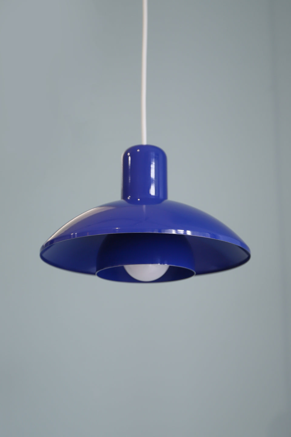 Horn Pendant Light Type728 Blue Danish Vintage/デンマークヴィンテージ ホーン ペンダントライト 照明 北欧インテリア