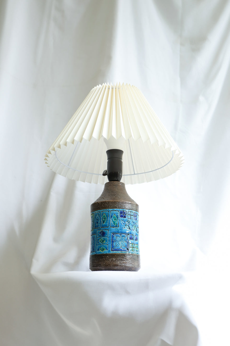 BITOSSI “Rimini Blu” Table Lamp Aldo Londi/イタリアビンテージ ビトッシ リミニブルー テーブルランプ