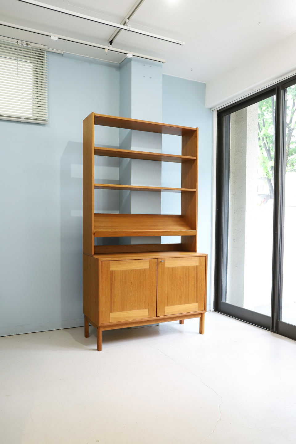 Swedish Vintage Bookcase Shelf Teakwood/スウェーデンヴィンテージ ブックケース シェルフ 本棚 チーク材 北欧家具