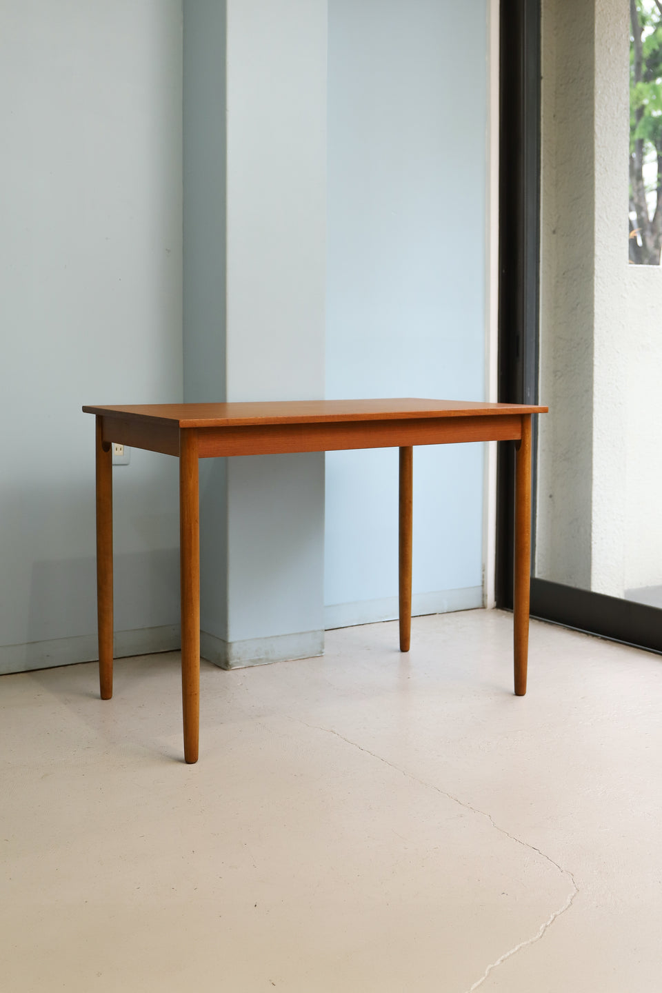 Danish Vintage Small Dining Table Teak Beech/デンマークヴィンテージ ダイニングテーブル 北欧家具