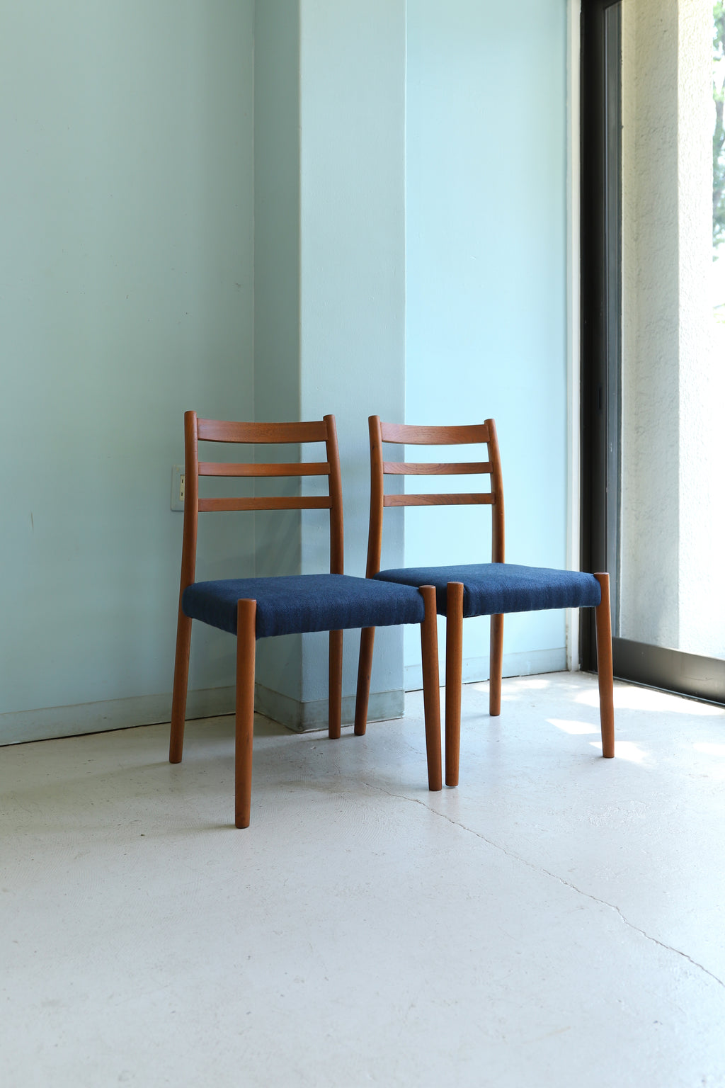 ジャパンヴィンテージ 日進木工 ダイニングチェア 椅子 チーク材/Japanese Vintage Nissin Mokkou Dining  Chair – FURUICHI/古一