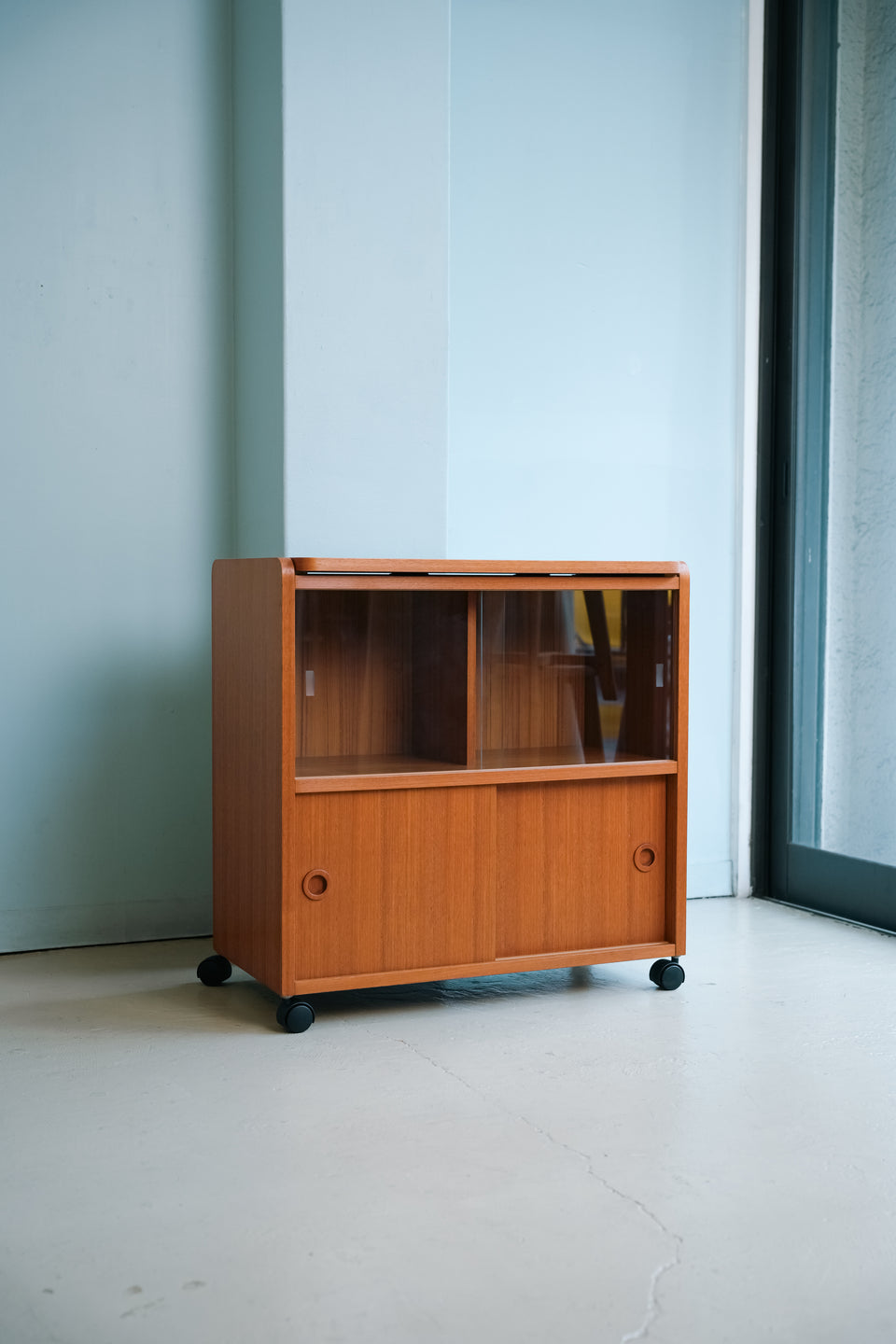 Japanese Vintage Teak Kitchen Cabinet/ジャパンヴィンテージ キッチンキャビネット チーク材
