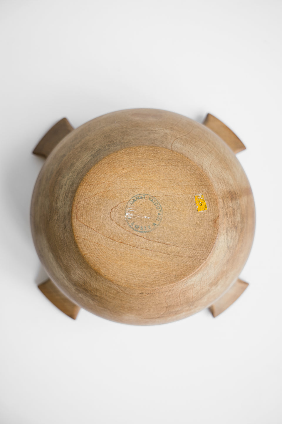 Made in Italy Wooden Bowl/イタリア製 木製ボウル ヴィンテージインテリア