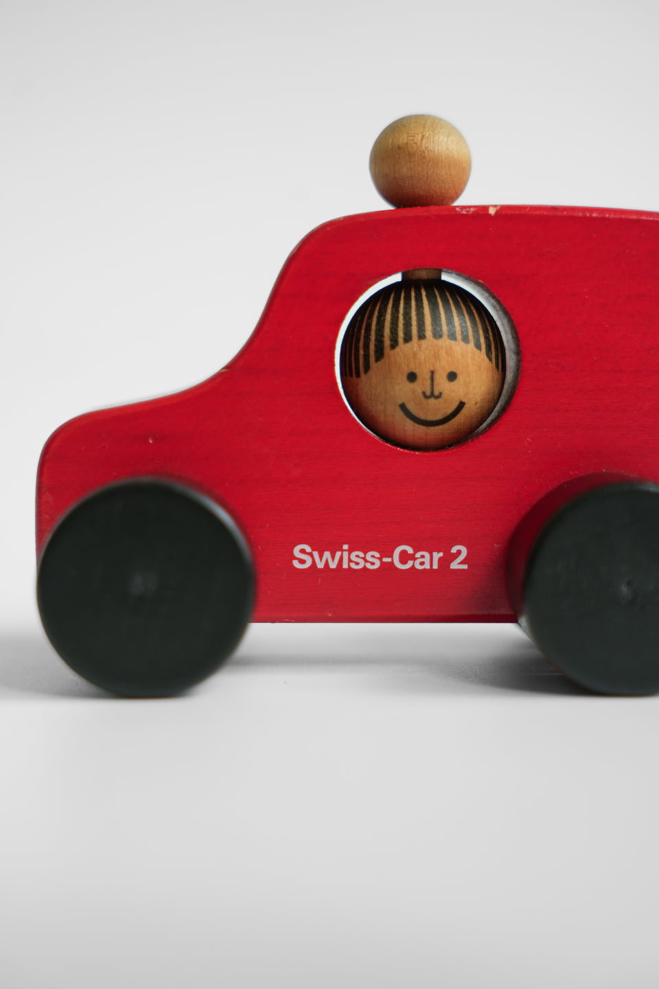Naef Swiss-Car 2 Wooden Toy/ネフ くるまのおもちゃ 木製玩具 スイス ヴィンテージ