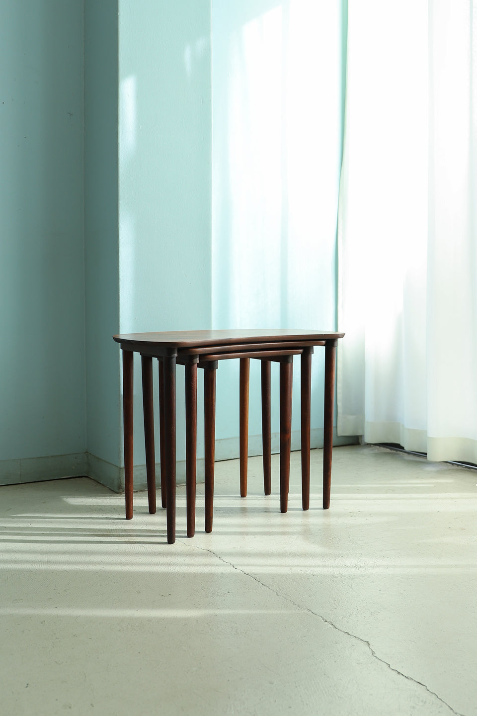 Rosewood Nesting Table Danish Vintage/デンマークヴィンテージ ネストテーブル ローズウッド 北欧家具