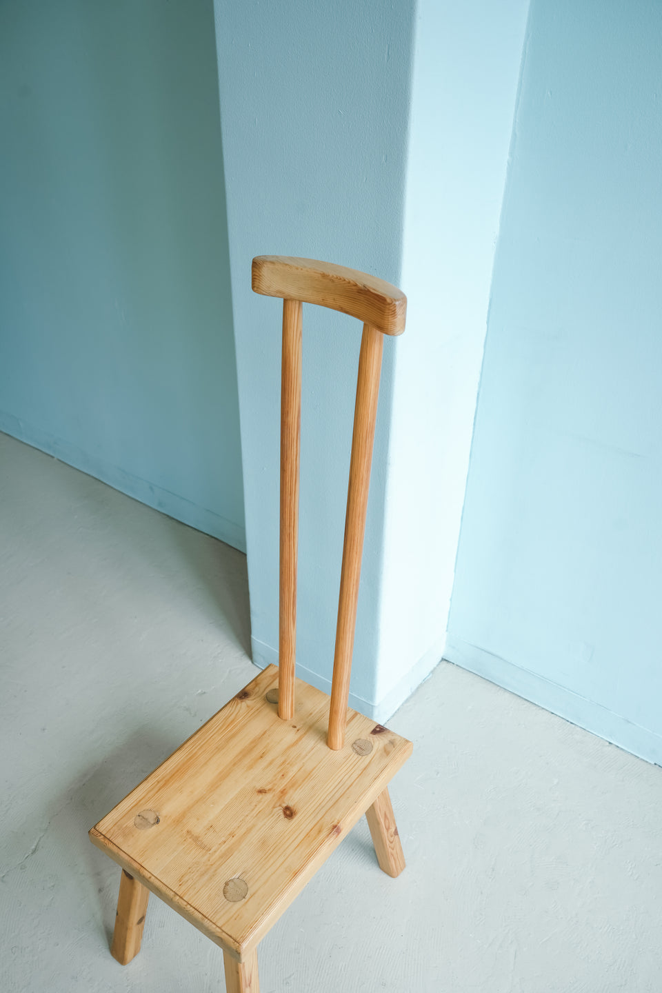 Scandinavian Vintage Step Stool Pinewood/北欧ヴィンテージ ステップスツール パイン材