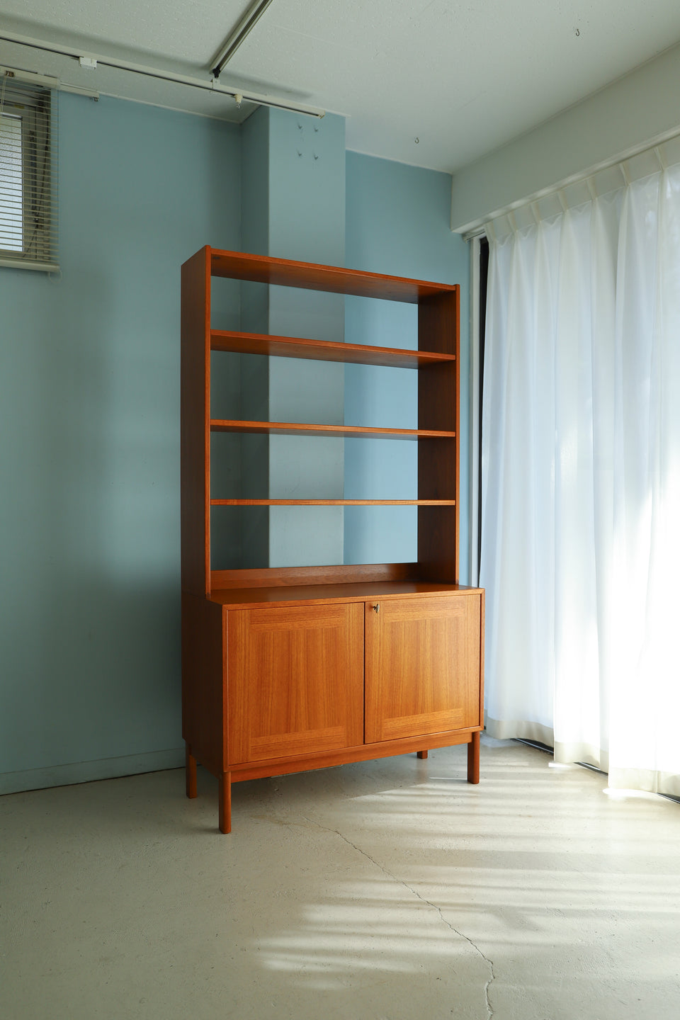 Swedish Vintage Bookcase Open Shelf Cabinet/スウェーデンヴィンテージ ブックケース オープンシェルフ キャビネット 北欧家具