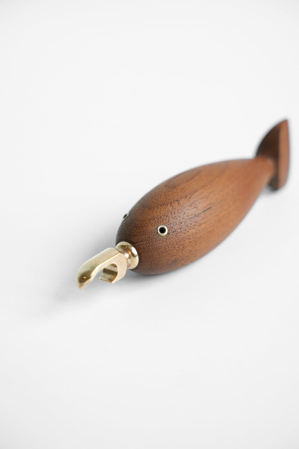 デンマークヴィンテージ お魚 ボトルオープナー 栓抜き チーク材/Teak