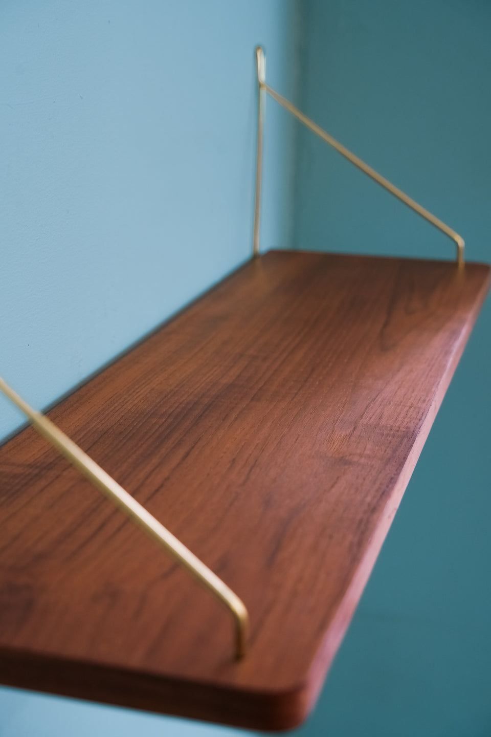 Teak Wall Shelf Danish Vintage/デンマークヴィンテージ ウォールシェルフ チーク材 北欧インテリア