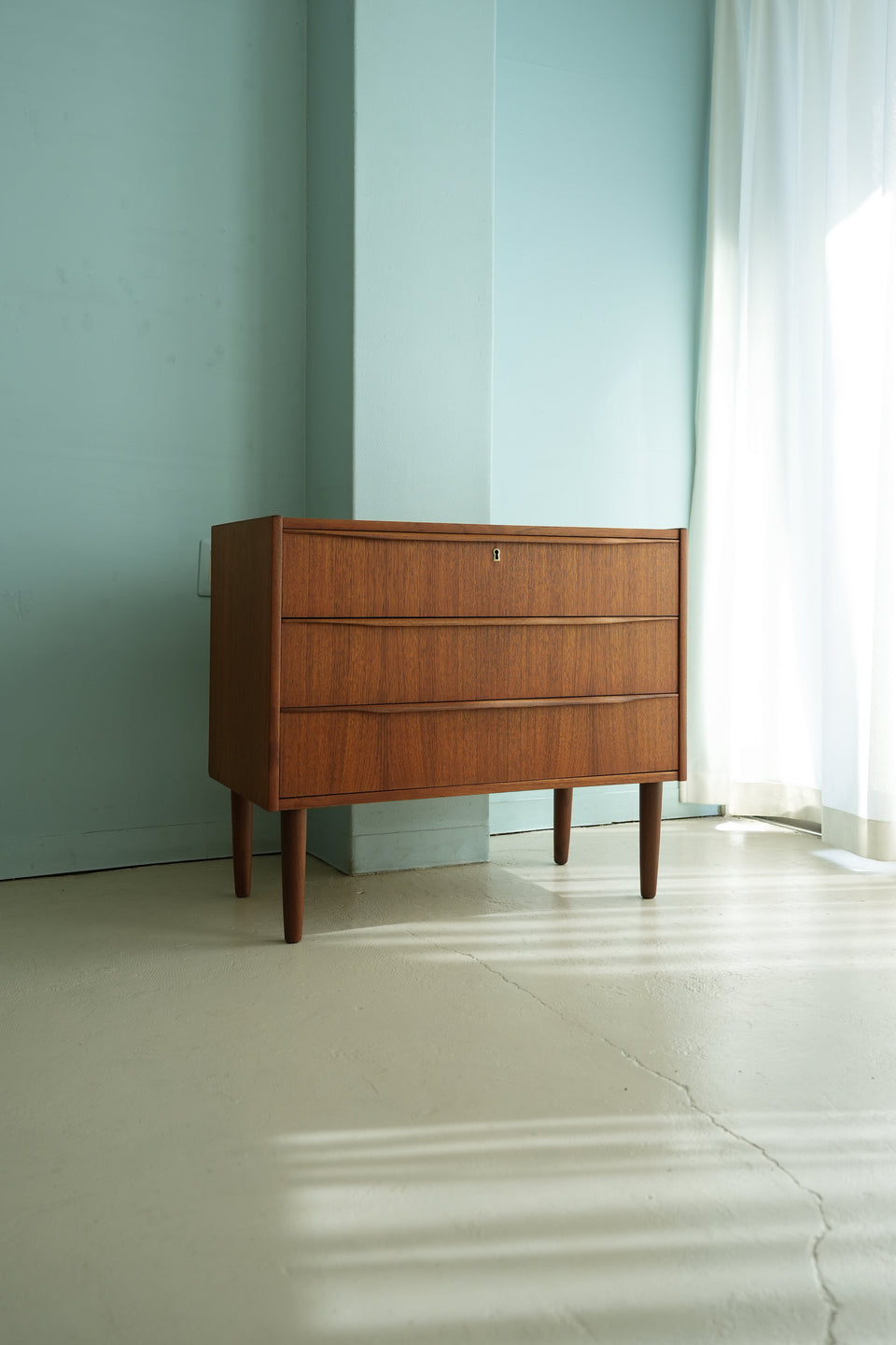 Teakwood 3drawer Chest Danish Vintage/デンマークヴィンテージ チェスト 3段 チーク材 北欧家具