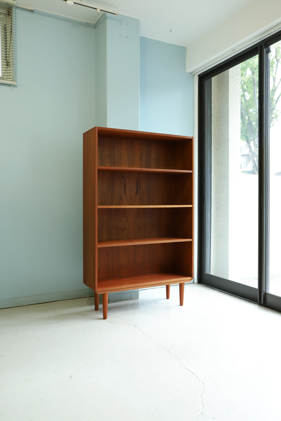 Teakwood Bookcase High Shelf Danish Vintage/デンマークヴィンテージ ブックケース ハイシェルフ 本棚 チーク材 北欧家具