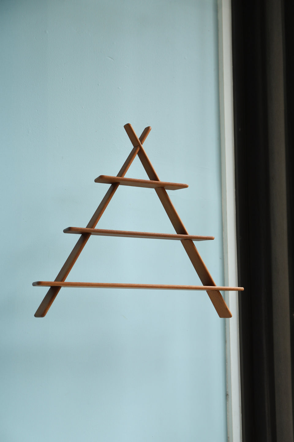 Teakwood Triangle Shelf Amagerhylde Danish Vintage/デンマークヴィンテージ ウォールシェルフ アマーシェルフ 北欧インテリア