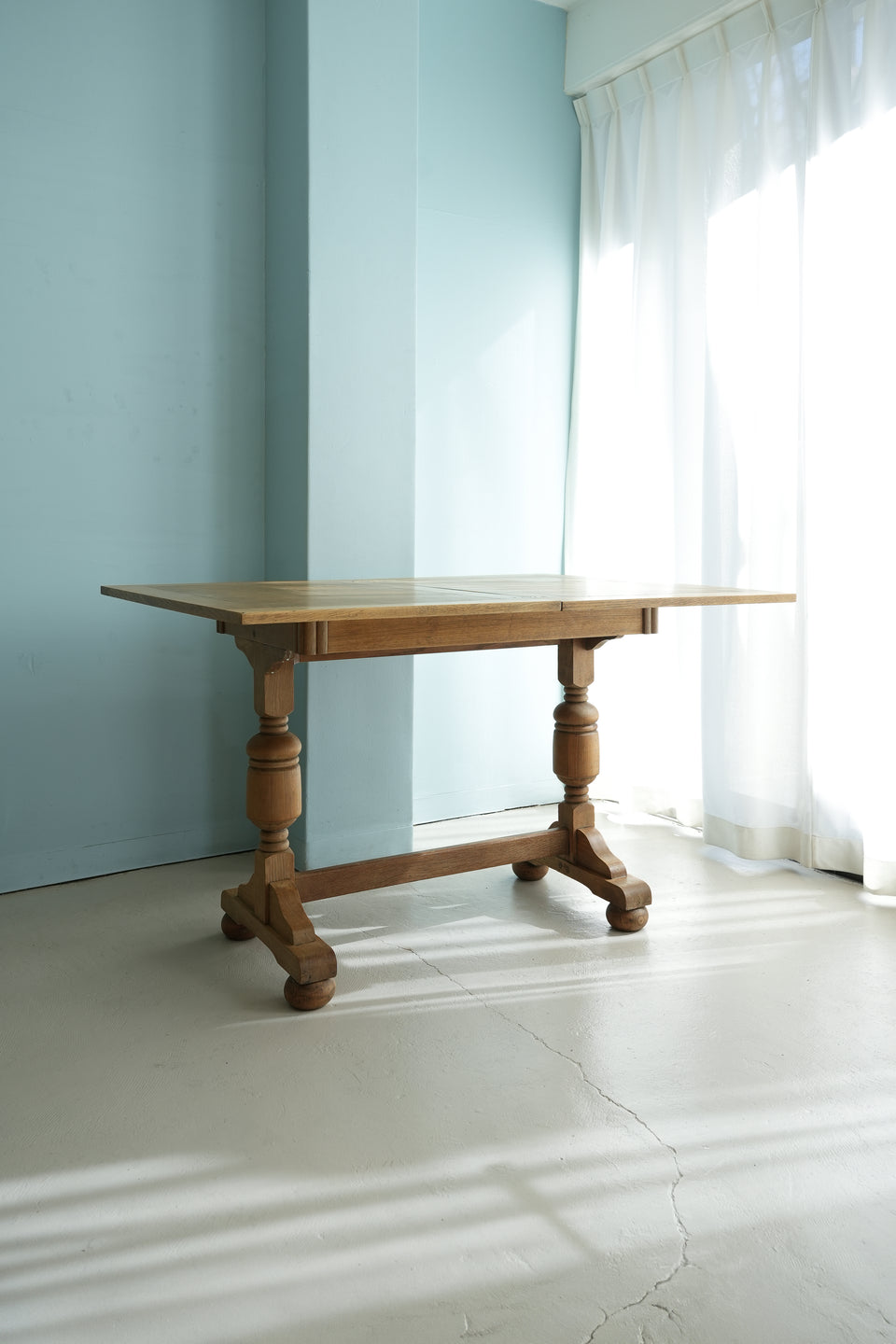 UK Antique Extension Table/イギリスアンティーク エクステンションテーブル