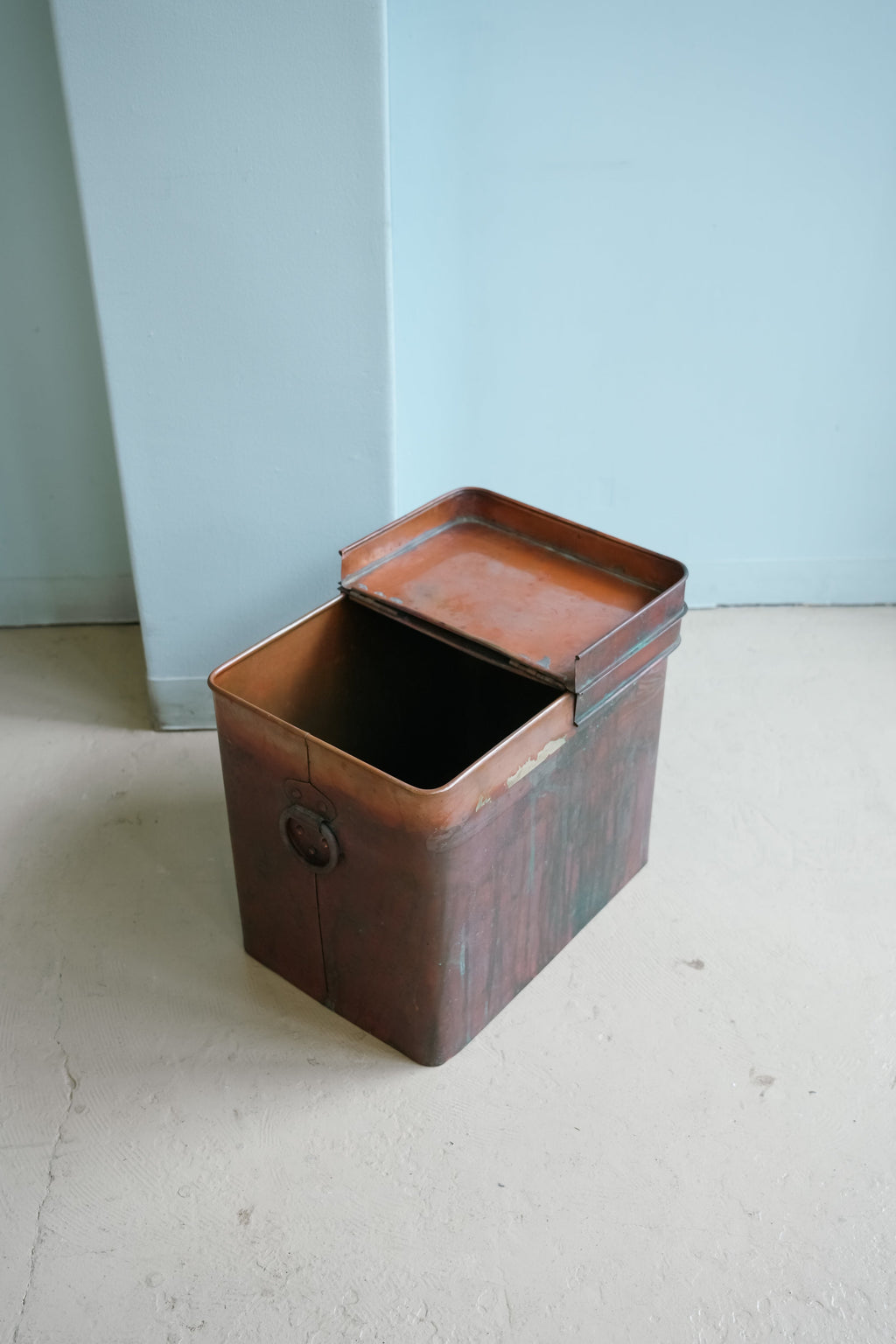 ヴィンテージ ストレージボックス 銅製/Vintage Copper Storage Box