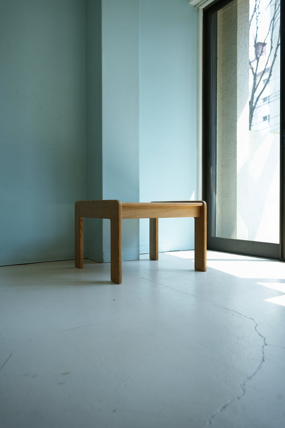 Vintage Swedese Pinewood Square Table Yngve Ekström/スウェーデンヴィンテージ スクエアローテーブル パイン材 イングヴィ・エクストローム