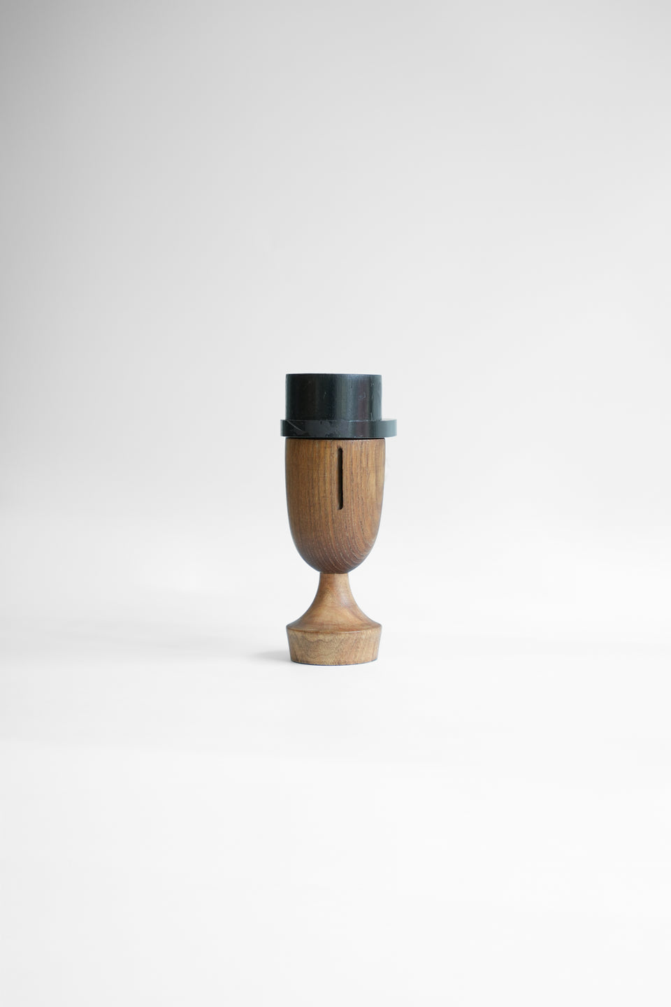 Vintage Wooden Doll Piggy Bank/ヴィンテージ 木製人形 貯金箱 レトロ