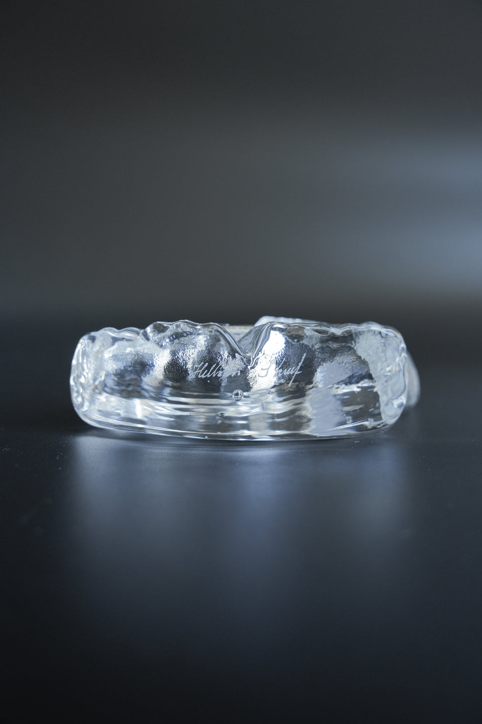 SKRUF Elephant Glass Objet Lars Hellsten/スクルーフ ゾウのガラスオブジェ ラース・ヘルステン スウェーデンヴィンテージ