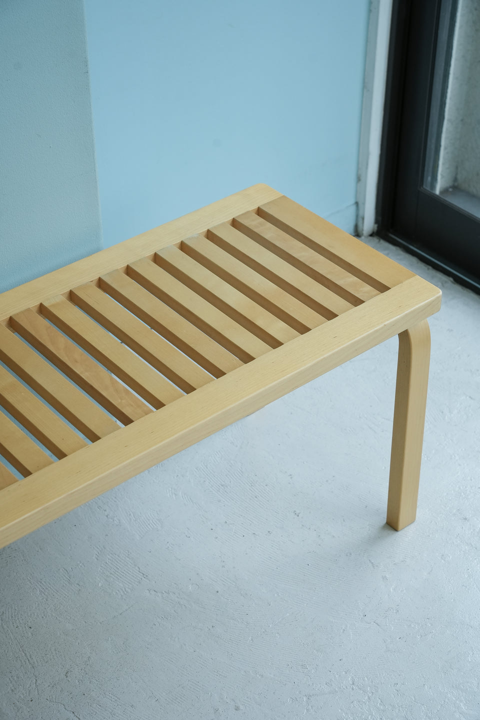 artek Bench 153A Alvar Aalto/アルテック ベンチ スリットタイプ ナチュラルラッカー アルヴァ・アアルト 北欧家具