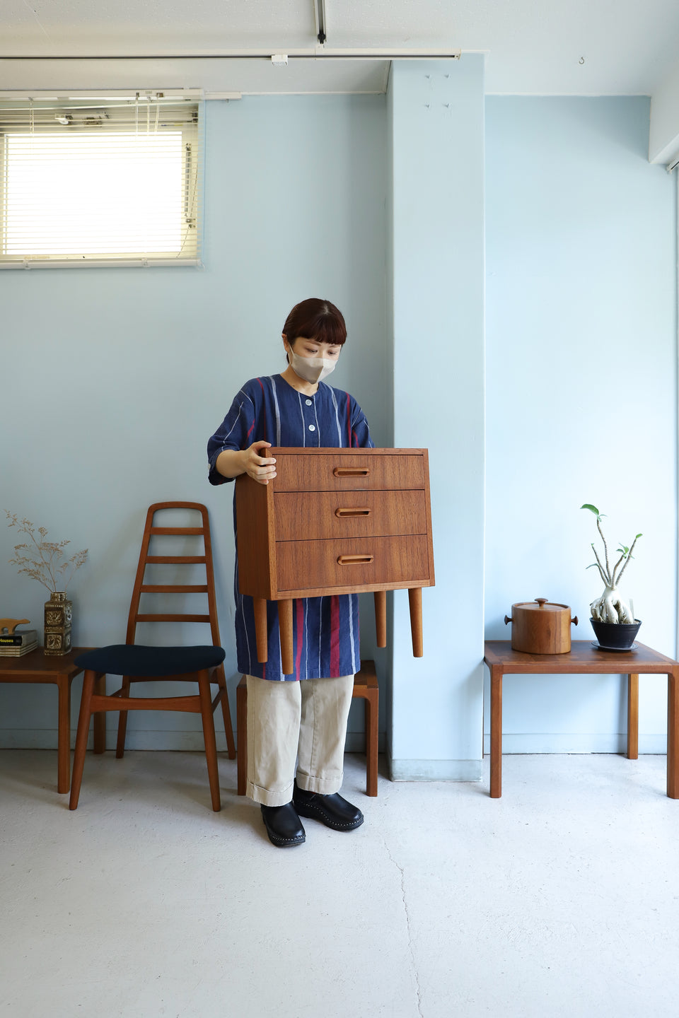 3drawer Small Chest Danish Vintage/デンマークヴィンテージ スモールチェスト 3段 北欧家具