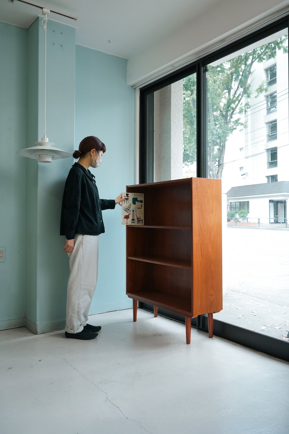 Bookcase Shelf Teakwood Danish Vintage/ブックケース チーク材 本棚 シェルフ デンマークヴィンテージ 北欧家具