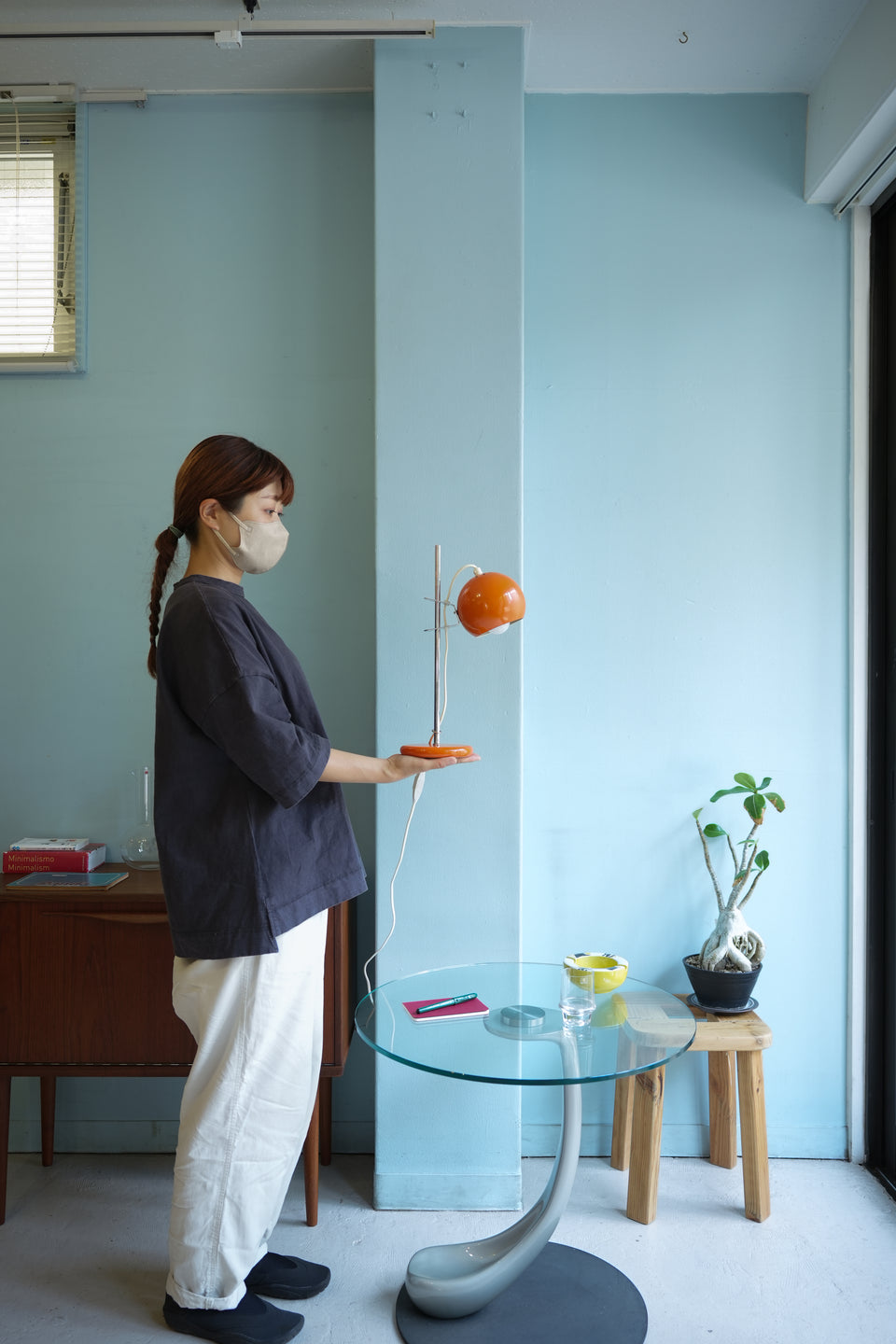 Danish Vintage Abo Randers Ball Table Lamp/デンマークヴィンテージ アボランダース ボールランプ テーブルランプ 照明 北欧インテリア