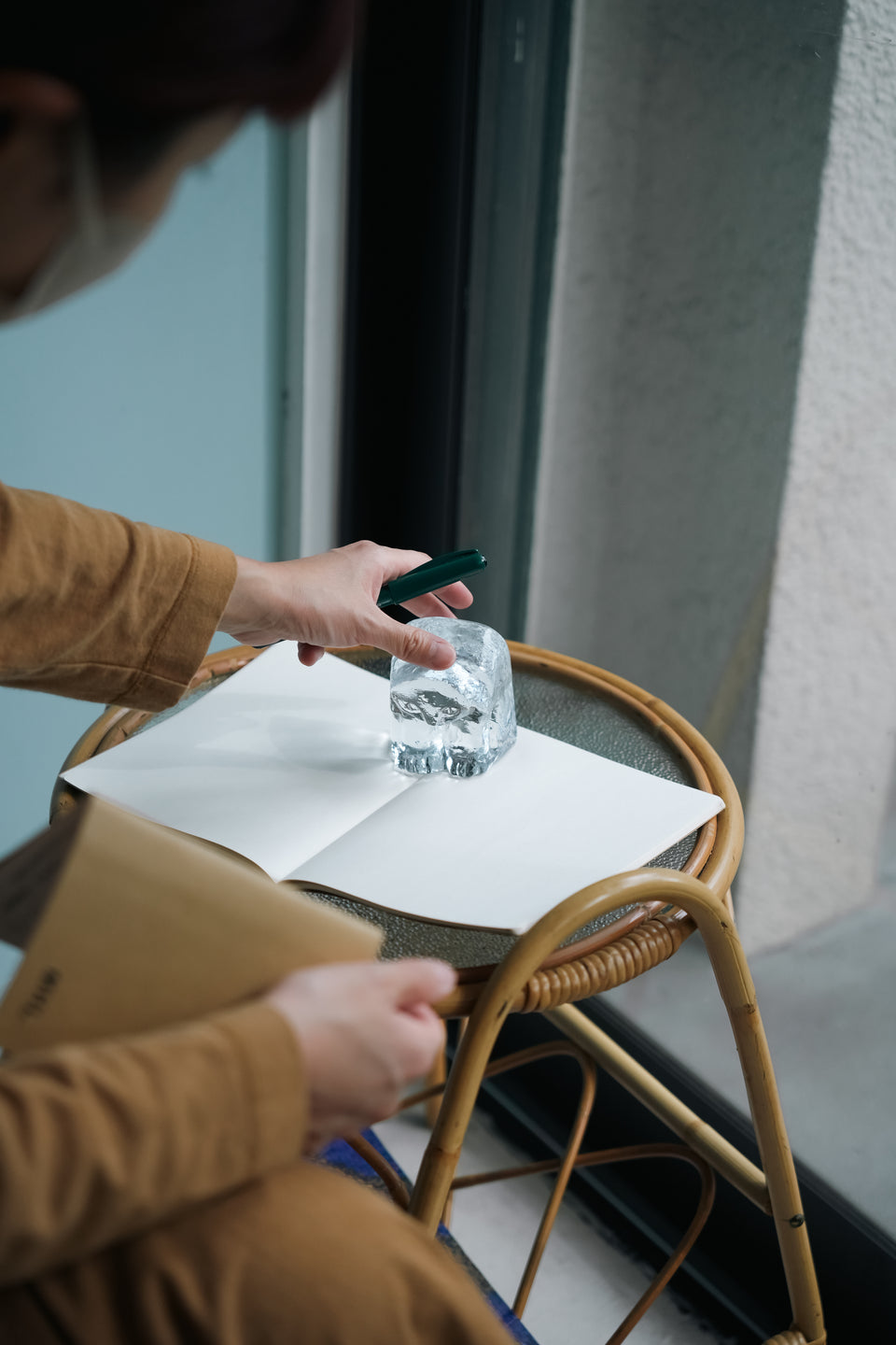 Boda Erik Hoglund Glass Object/ボダ エリック・ホグラン ガラスオブジェ スウェーデン 北欧ヴィンテージ