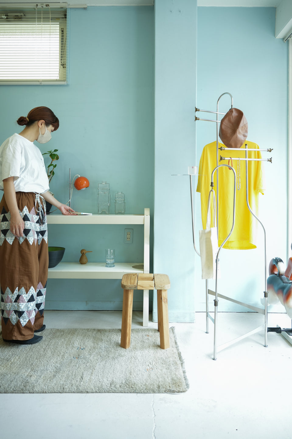 Adjustable Display & Hanger Rack/ディスプレイ&ハンガーラック インダストリアル ポストモダン