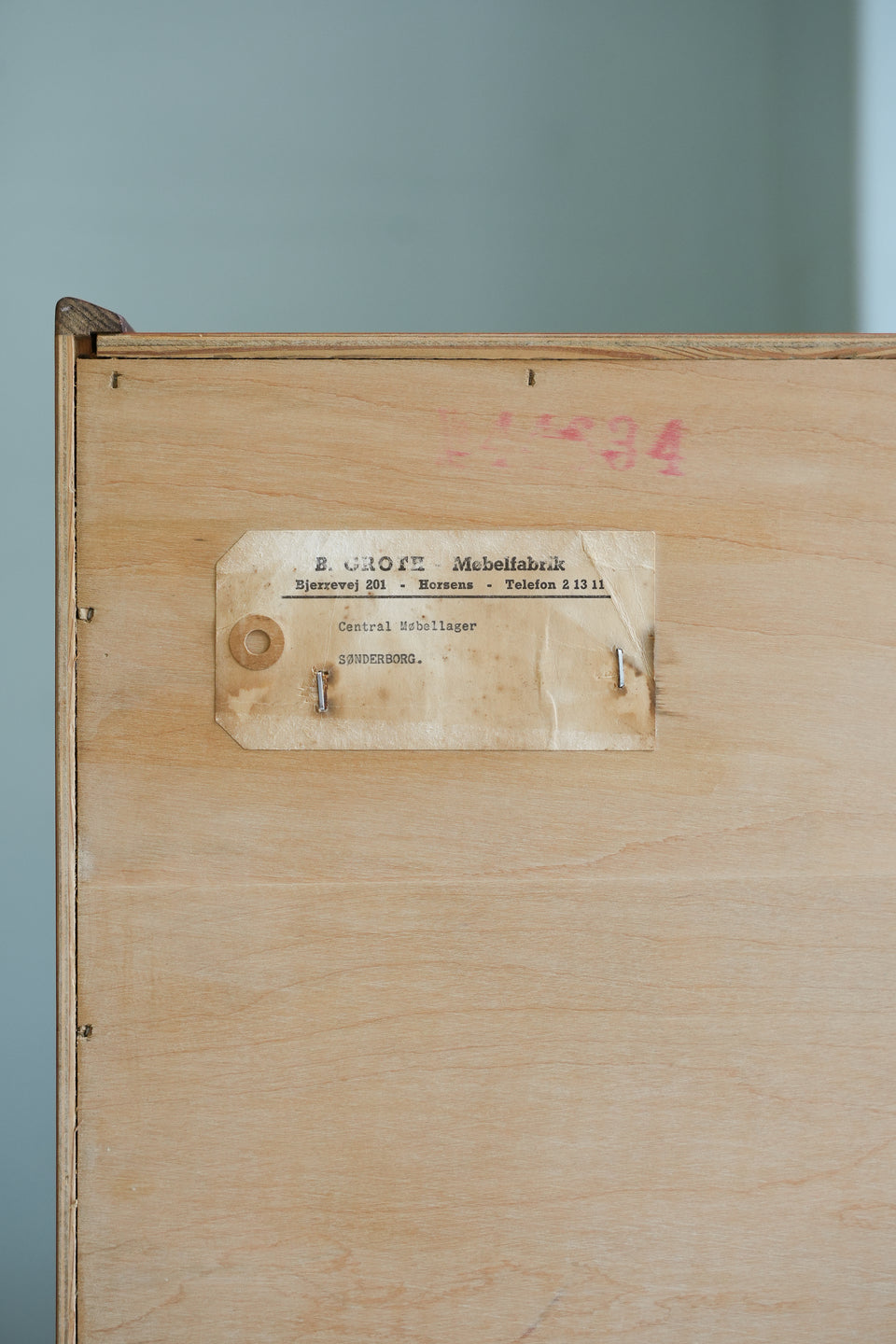 B. Groth Møbelfabrik 3drawer Chest Danish Vintage/デンマークヴィンテージ 3段チェスト 北欧家具