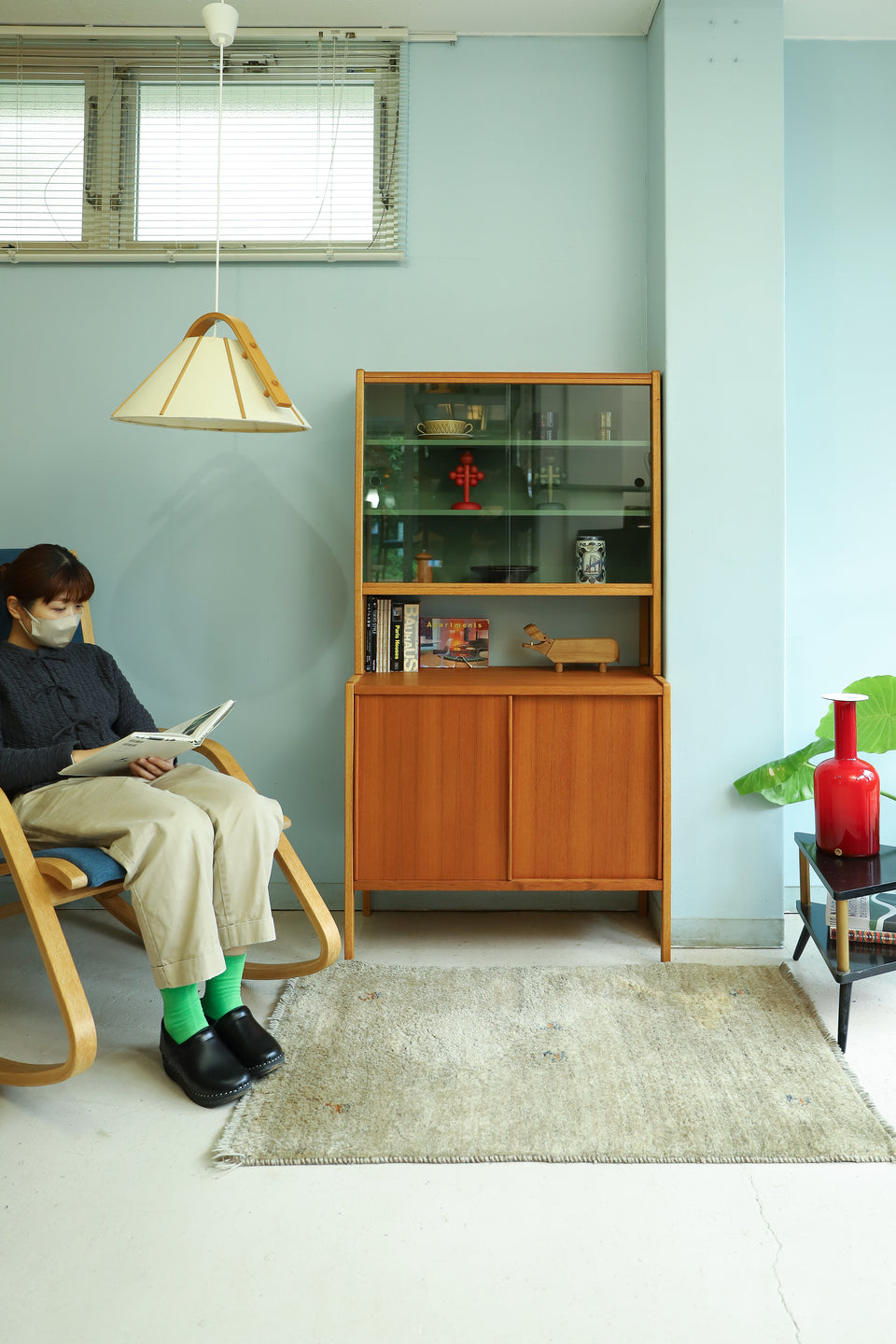 Bodafors Glass Cabinet Shelf Swedish Vintage/スウェーデンヴィンテージ ボダフォース ガラスキャビネット シェルフ 北欧家具