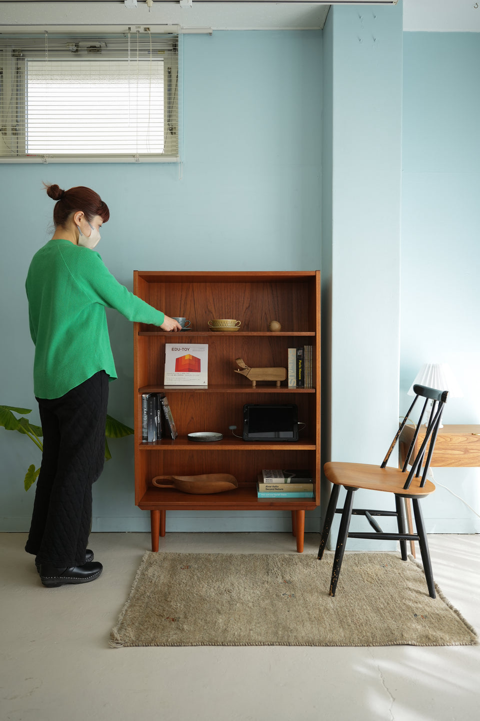 Bookcase Shelf Teakwood Danish Vintage/デンマークヴィンテージ ブックケース 本棚 チーク材 北欧家具