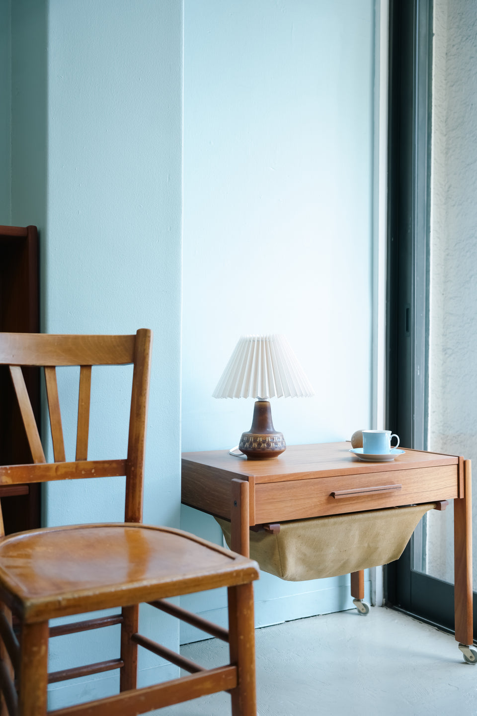 Vintage Søholm Table Lamp Model 1217 Brown/スーホルム ブラウン テーブルランプ 間接照明