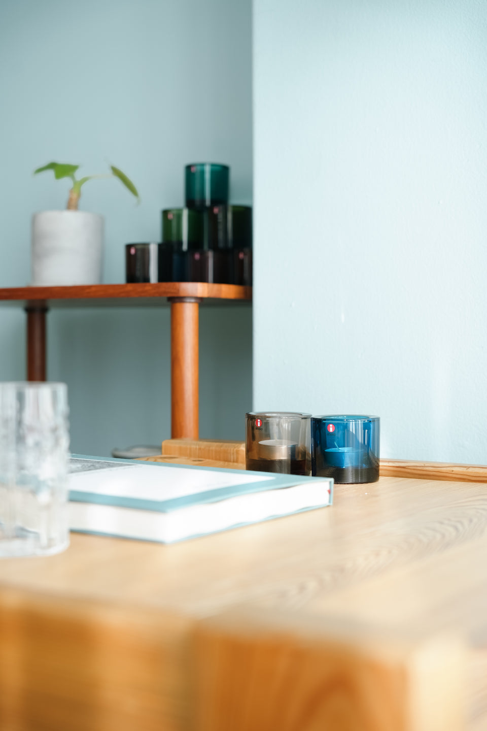 iittala marimekko Kivi Candle Holder/イッタラ マリメッコ キビ キャンドルホルダー ガラス 北欧インテリア